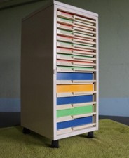 Bloc de 12 tiroirs de classement de bureau