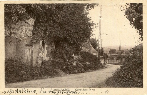 Carte montval sur loir caves - carte,