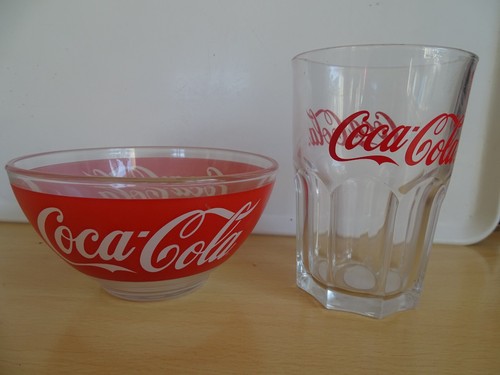 Bol verre coca - verre, cola
