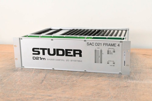 Studer d21m modular system - d21m, i/o