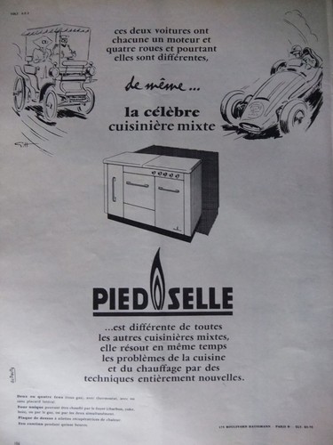 Publicité 1958 pied - publicitÉ,