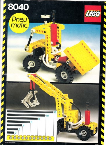Lego 8040 technic - , pneumatic