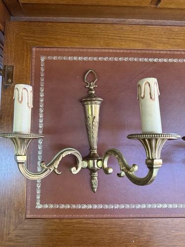 Paire appliques bronze - paire,