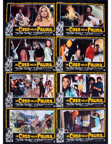 Fotobusta casa della - della, peur