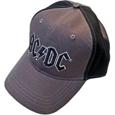 AC/DC - Casquette Noir À Deux Tons - Neuve - Musique ACDC2TCAP02CB
