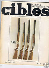 CIBLES N°47  ARMES TIR CHASSE liberator baionnettes carabine bersaglieri ...