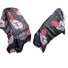  Blouse De Salon Coiffure Cape Coiffeur Tablier Coupe Cheveux Cage