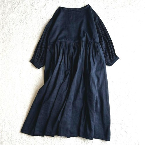 Robe longue coton - coton, lin