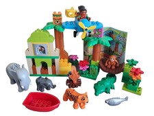 LEGO Duplo 10804 Safari Jungle – La Jungle – Complet avec Notice – Très Bon État
