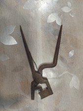 Rare Outil ancien  cuir pince à emporte Pour  cordonnier bourrelier A Saisir 