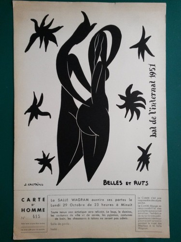 Bal internat 1951 homme - l'internat,