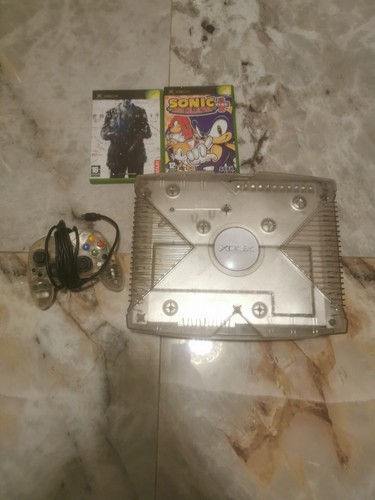 Console microsoft xbox crystal - console,