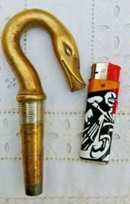 élément de robinet col de cygne en bronze 19 ème (n°1)