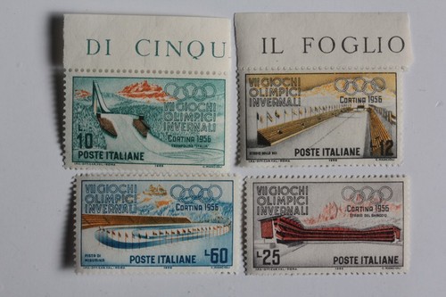 Timbres italie jeux olympique - jeux,