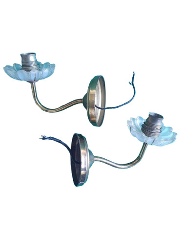 Paire appliques murales - d'appliques,