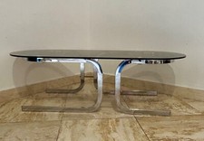 table basse ovale année 70 en