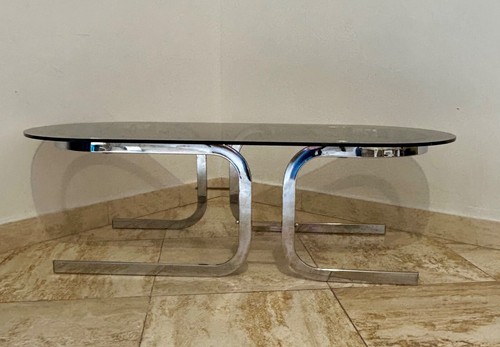 Table basse ovale année - table,