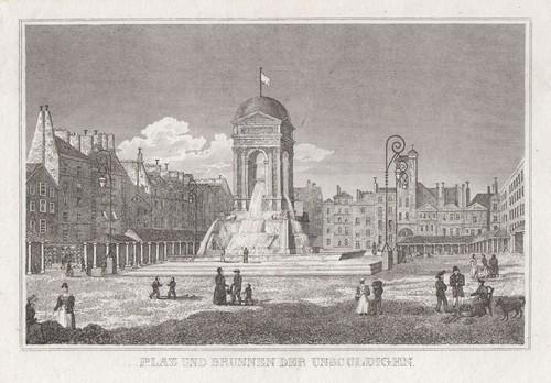 Paris fontaine des innocents - paris,