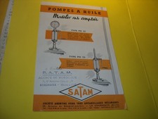 FEUILLET D EPOQUE POMPES A