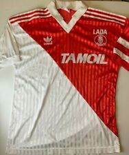 MAILLOT VINTAGE ADIDAS AS MONACO - TAMOIL - LADA - CANAL + // SAISON 1992