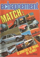 ECHAPPEMENT N°133 ALFASUD 1500 TI / A112 ABARTH / FIAT 127 SPORT / 104 ZS 1360