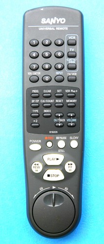 Remote control sanyo syvm007bd - remote,