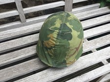 CASQUE DE PARACHUTISTE US AIRBORNE / PARATROOPER M1 DATE 1967 COMPLET SUPER ETAT