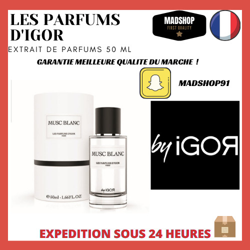Les parfums igor musc blanc - les,