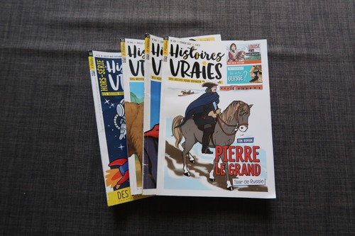 Histoires vraies lot de 4 - -,