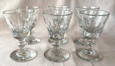 6 verres anciens à apéritif