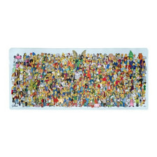 LES SIMPSONS - Personnages - Tapis de Bureau XL - 80x35cm