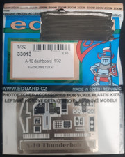 1:32 EDUARD 33013 :  A-10 DASHBOARD (TRUMPETER)