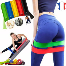 Bande élastique Résistance Traction Exercice Fitness Caoutchouc Gym Entrainement