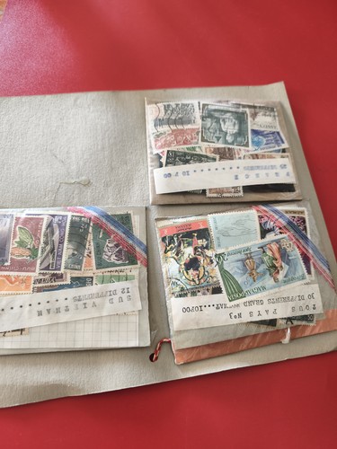 Lot ancien timbres monde - ancien,