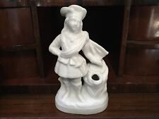 PORTE-PLUME d’époque XIX ème PORCELAINE DE PARIS Décor Personnage