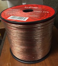 Bobine De 100 Mètres De Câble Hifi Transparent 2x1.5 Cm HQ Ltc Chp 1.5 Tr Neuf