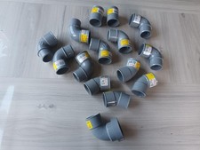 Lot manchon coude - de, pvc