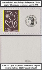 ADHESIF RARE VARIETE N°3925Q