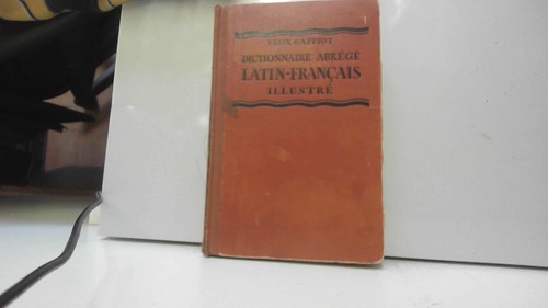 Dictionnaire abrégé latin