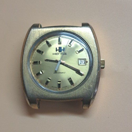 Vintage montre herma swissonic - montre,