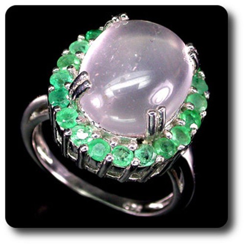 Bague quartz rose - quartz,