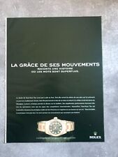 Publicité de presse 2004 Montres ROLEX - Oyster Perpetual Lady Datejust