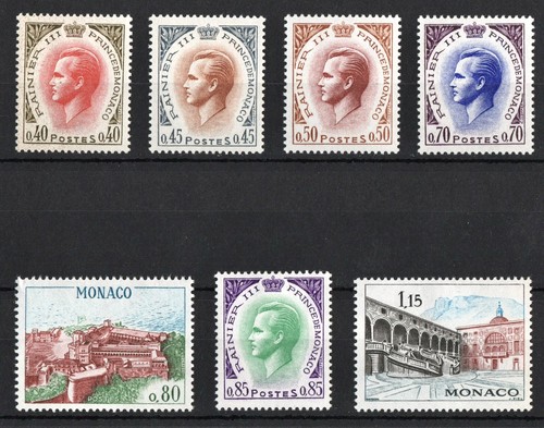 Timbres monaco 1969 série - 1969,
