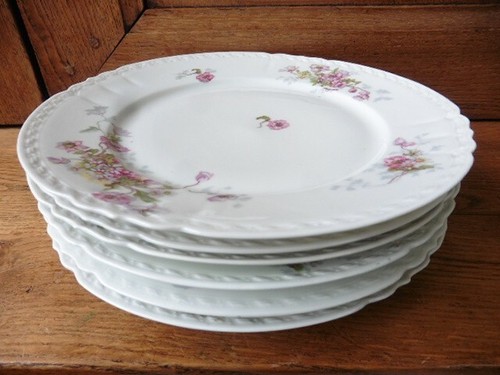 Assiettes plates porcelaine - assiettes,