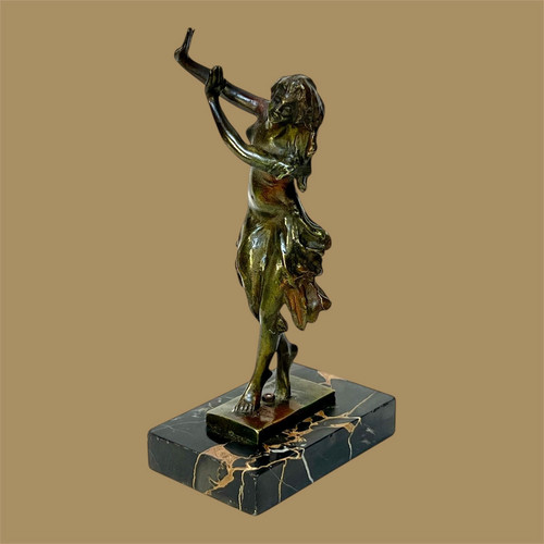 Sculpture bronze serge - bronze,