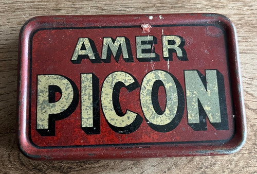 Ancienne boite publicitaire - ancienne,