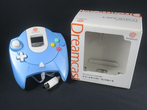 Manette dreamcast pearl blue - dreamcast,