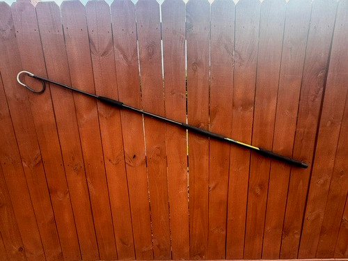 Black fiberglass gaff - black,