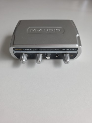 Audio fast track - m-audio, guitar/mic