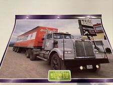 tracteur capot Western Star